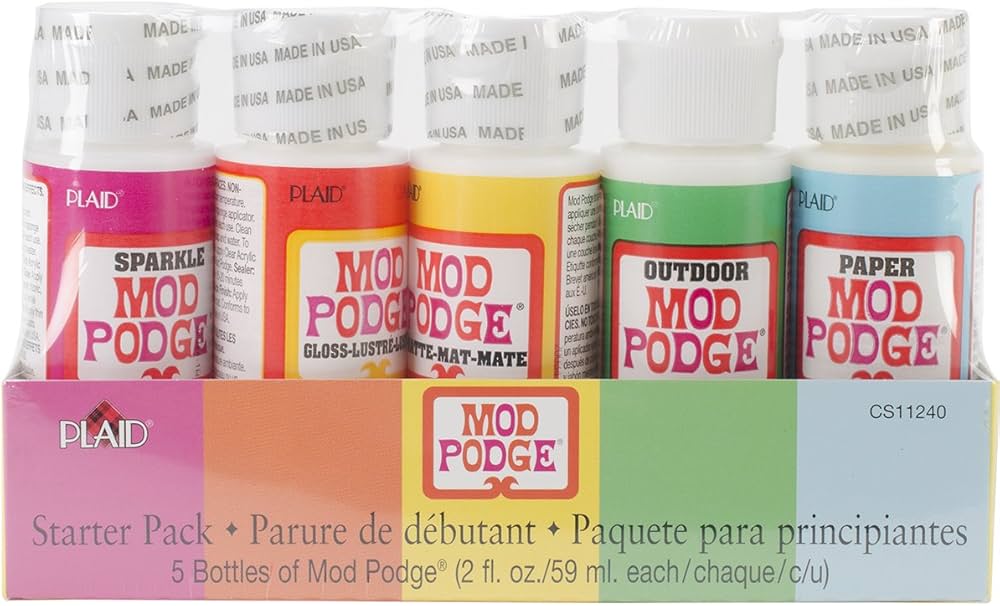 Amazon.com: Mod Podge Waterbase Sealer, Glue and Finish Starter