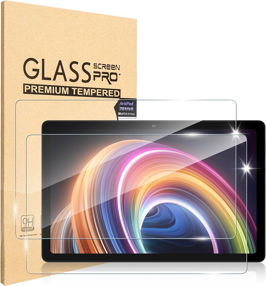 Amazon | AvidPad S60タブレット 液晶保護フィルム 強化ガラス 硬度9H