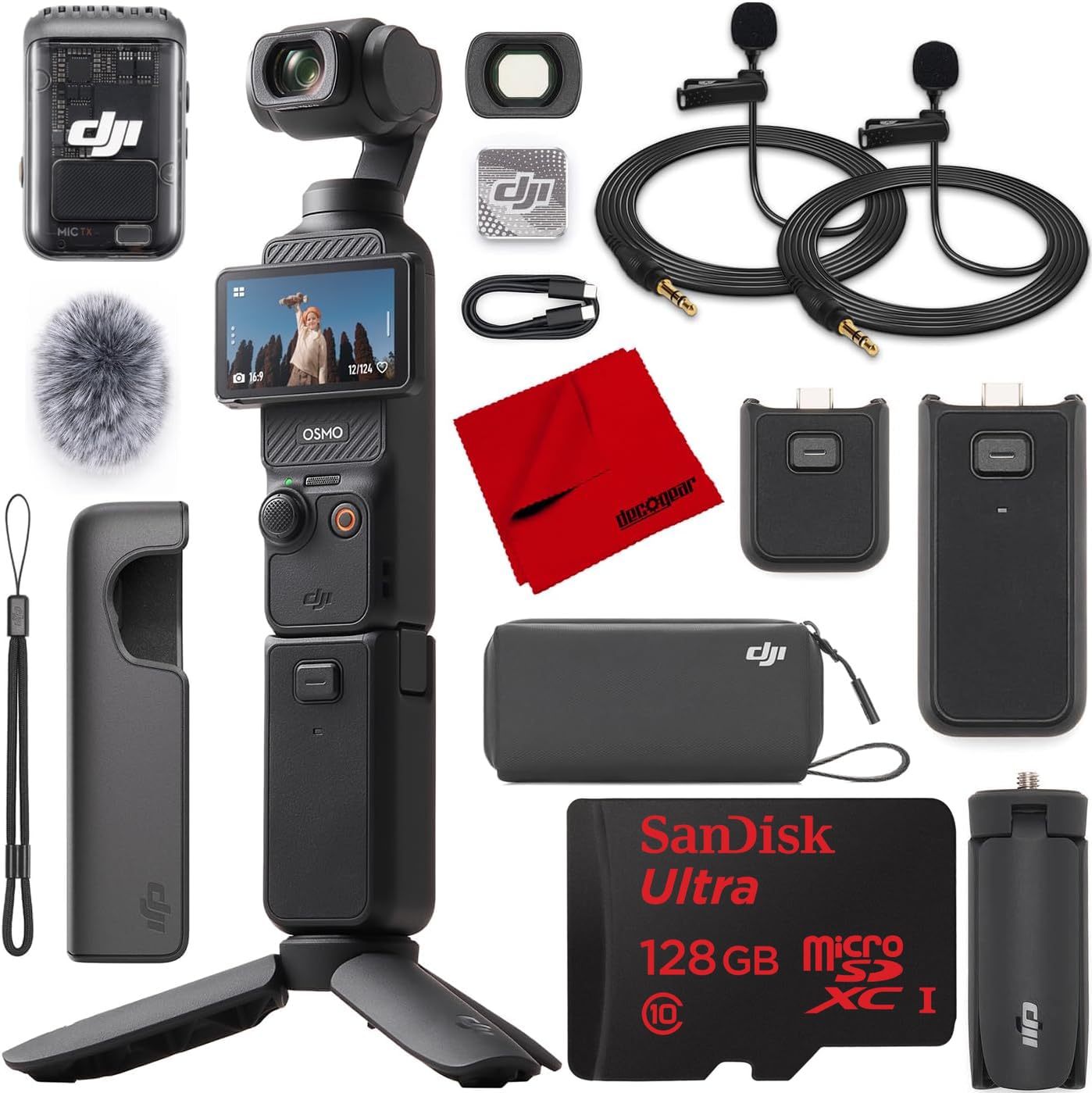 Amazon.com : DJI Osmo Pocket 3 Creator Combo Vlogging Camera with