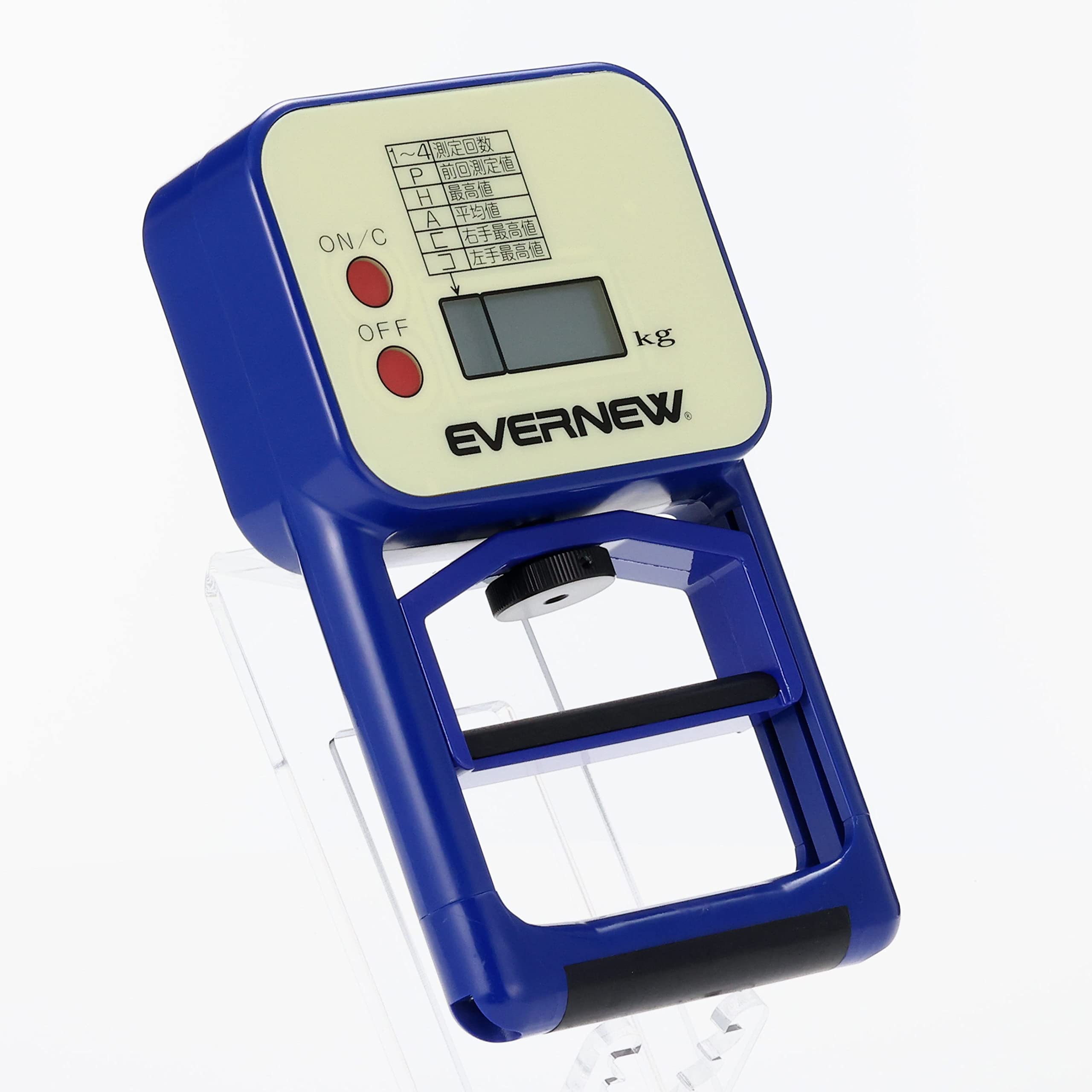 Amazon | エバニュー(EVERNEW) デジタル握力計 EKJ077 | エバニュー