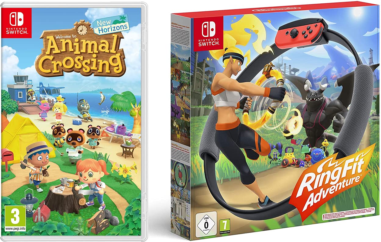 Ring Fit Adventure + Animal Crossing New Horizons (Nintendo Switch
