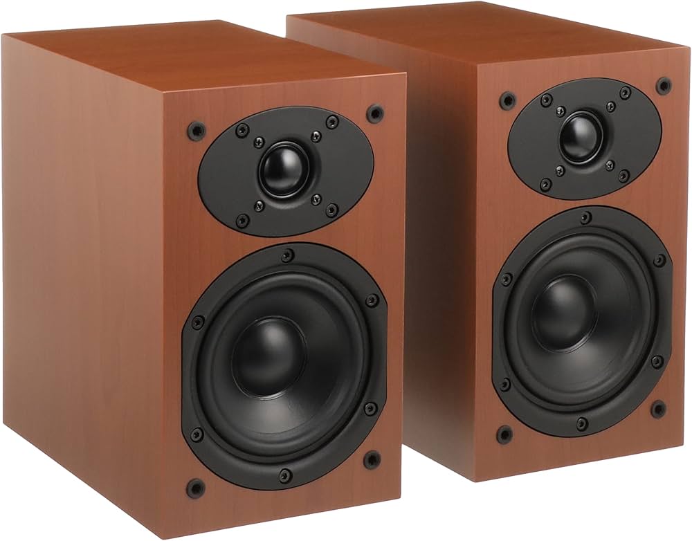 Denon SC-M41-CW Shelf Speakers (1 Pair) (CHERRY) : Amazon.co.uk