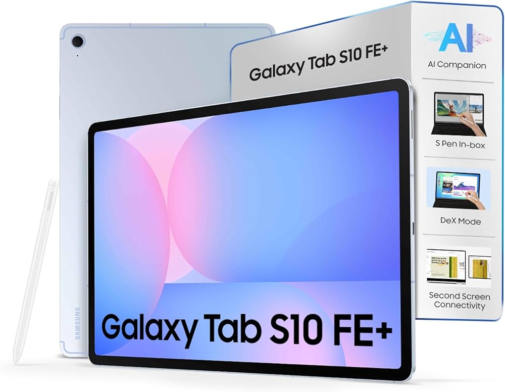 Samsung Galaxy Tab S10 FE+, S Pen in-Box, 27.7 cm (13.1 inch