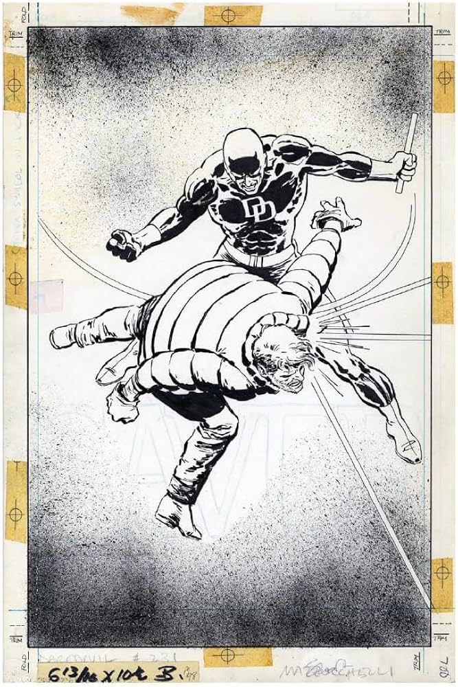 David Mazzucchelli's Daredevil Born Again Artist's Edition: Miller