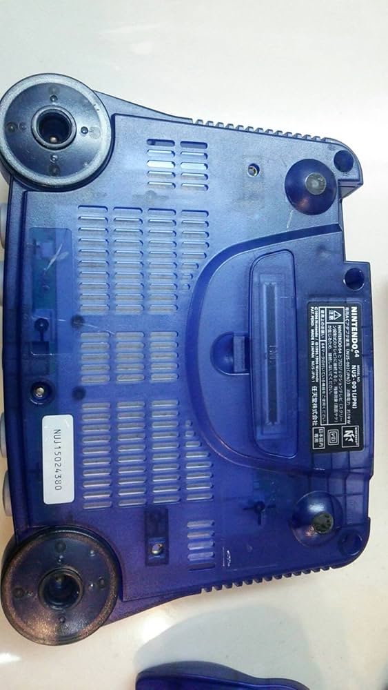 Amazon.co.jp: NINTENDO64本体 ミッドナイトブルー : Video Games