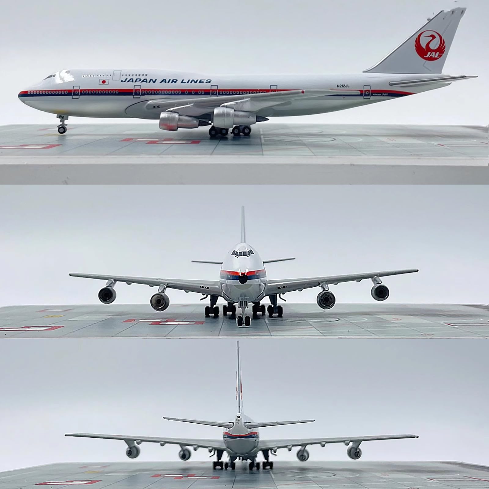 h*o様 レア JAL B747-300 1:200 h*o様 レア JAL B747-300 1:200 h*o様