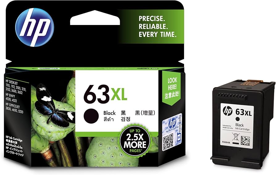 Amazon.co.jp: 【Amazon.co.jp 限定】HP 63XL 純正インクカートリッジ