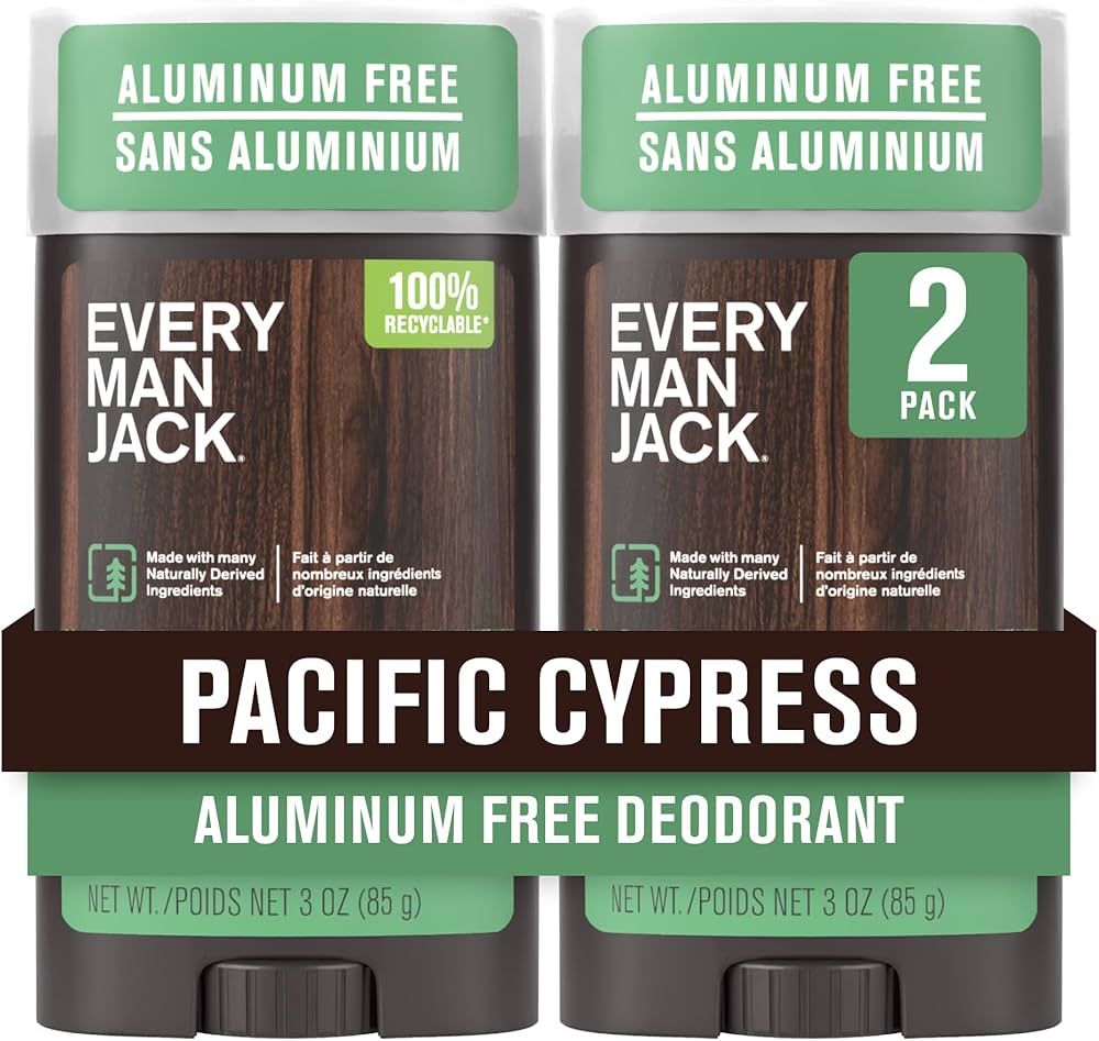 Amazon.com : Every Man Jack Pacific Cypress Men's Deodorant - Stay