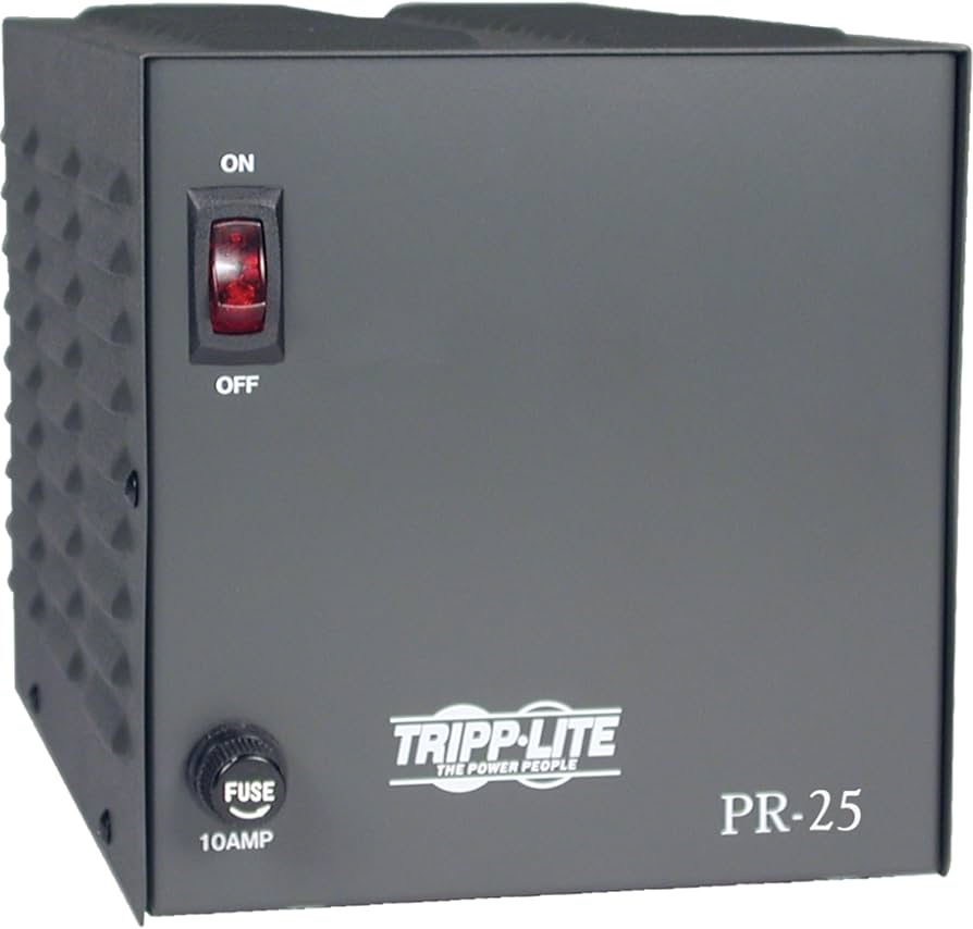 Amazon.com: Tripp Lite PR25 DC Power Supply 25A 120V AC Input to