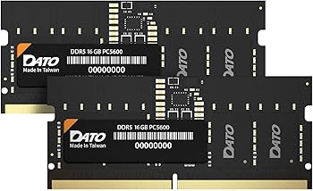 DATO DDR5 SODIMM 32GB Kit 16GBx2 Laptop RAM 5600MHz PC5-44800 CL46