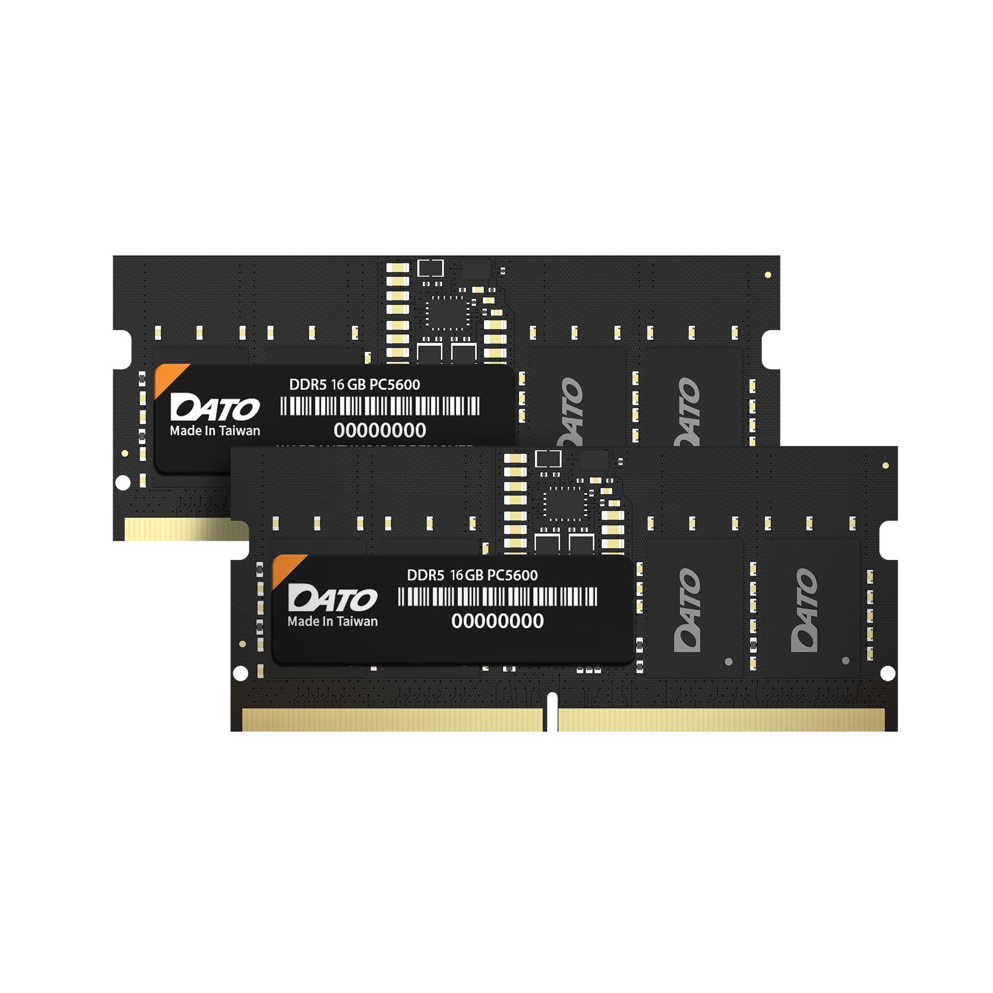 DATO DDR5 SODIMM 32GB Kit 16GBx2 Laptop RAM 5600MHz PC5-44800 CL46