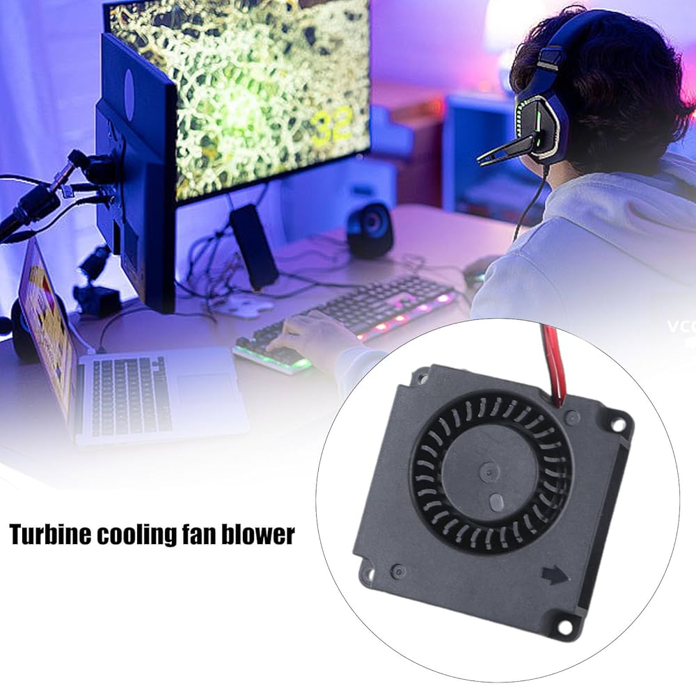 Amazon.co.jp: YOGOTEU 冷却ファン 効率的な4010ラウンド冷却ファン 車