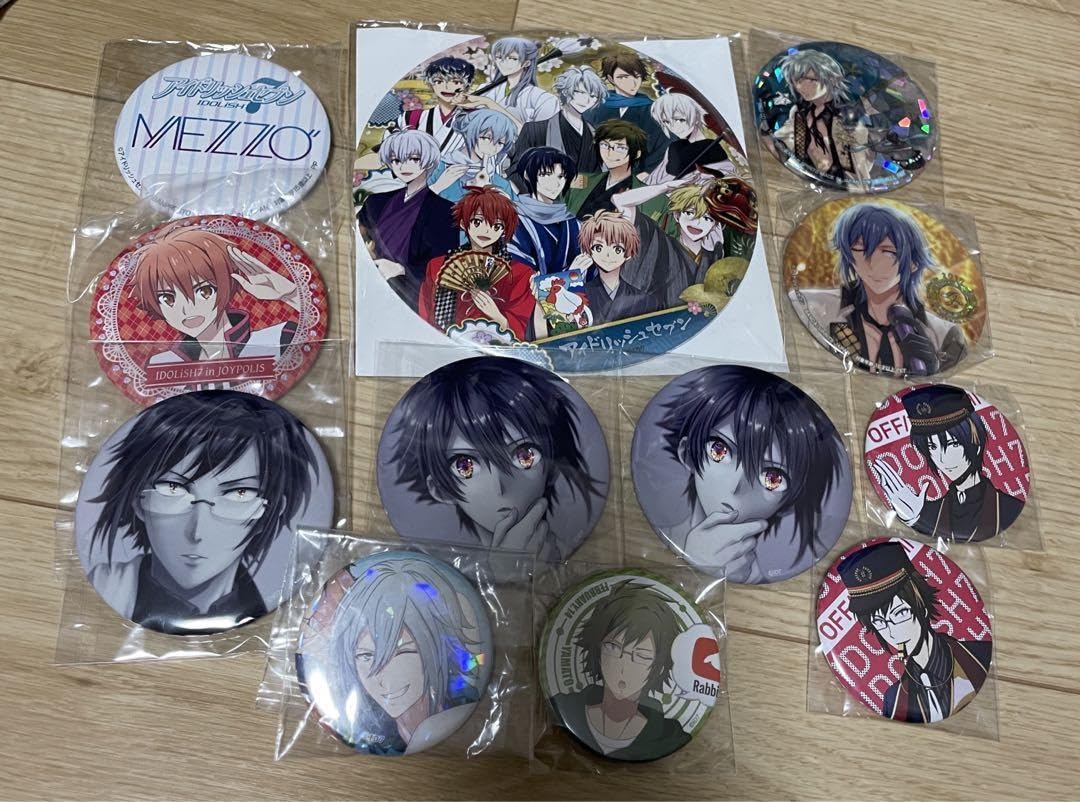 アイナナ 和泉一織 ブラホワ 缶バッジ アイナナ 和泉一織 ブラホワ 缶