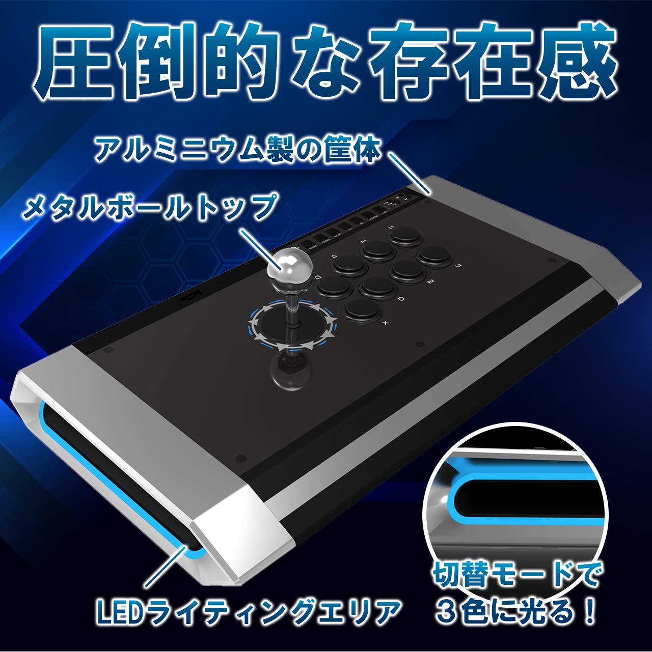 Amazon | アケコン Qanba Obsidian USB コントローラー【 日本語説明書