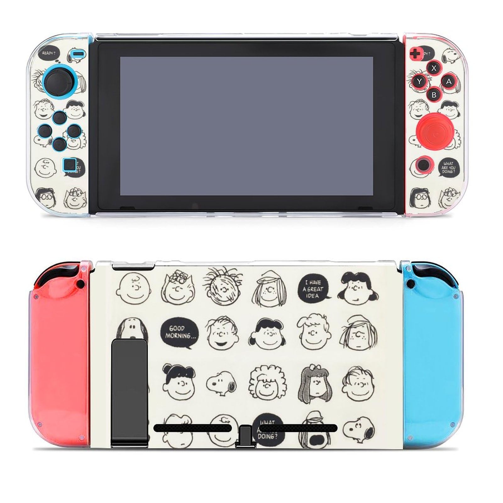 Amazon.co.jp: スヌーピー Switch対応 スイッチカバー スイッチケース