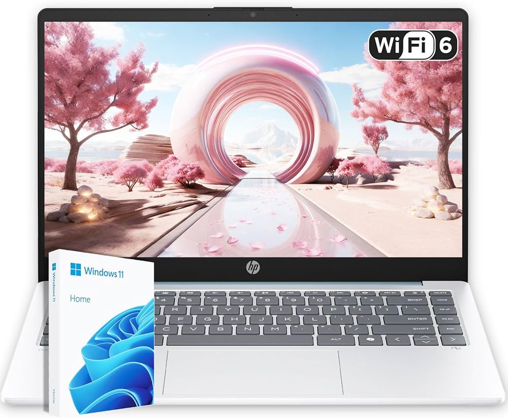 Amazon.co.jp: HP 14インチノートパソコン、IntelデュアルコアCPU、8GB