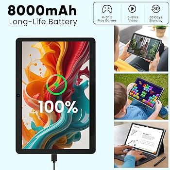 Amazon.com : Android Tablet 11 inch 14(6+8)GB RAM 128GB ROM Octa