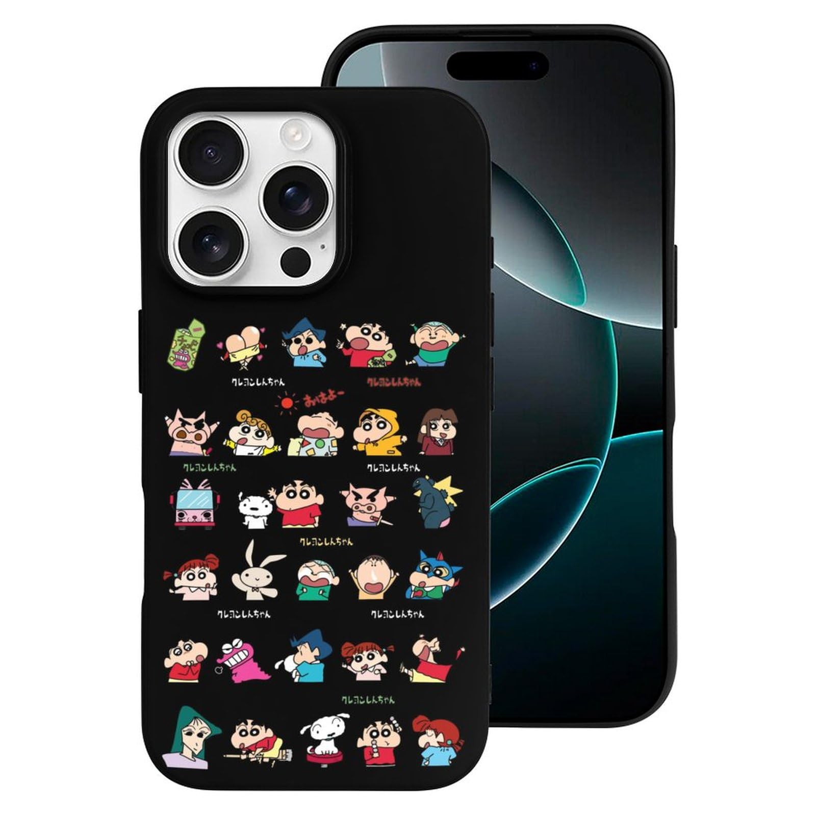 Amazon.co.jp: iPhone 16 Pro ケース クレヨンしんちゃん スマホケース