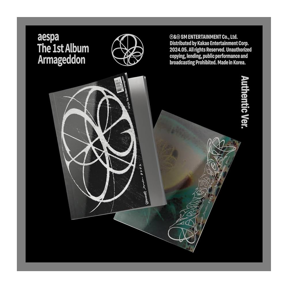 aespa Armageddon 1st Album Contents+Tracking Sealed (Authentic