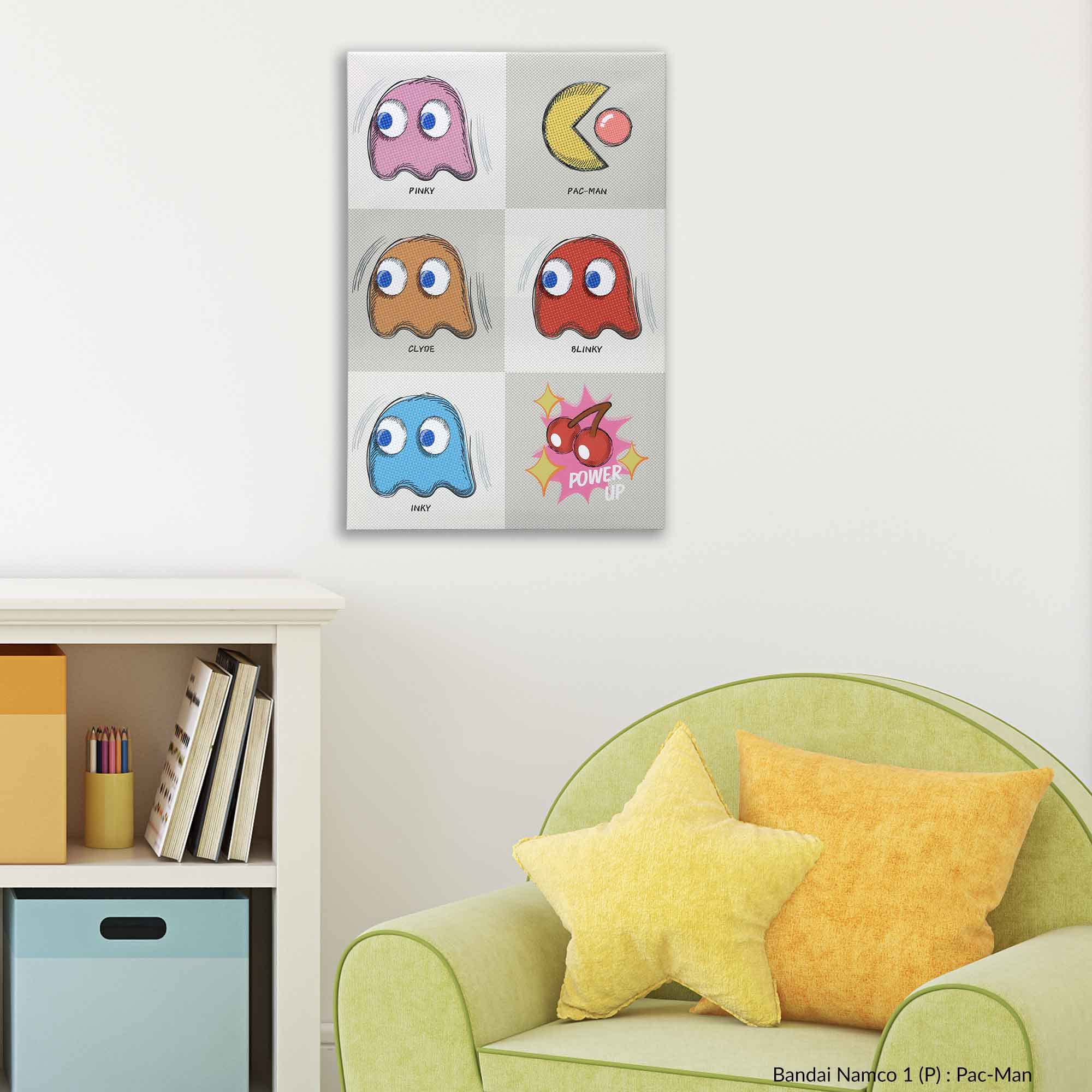 Amazon.co.jp: Open Road Brands パックマン キャラクター コラージュ