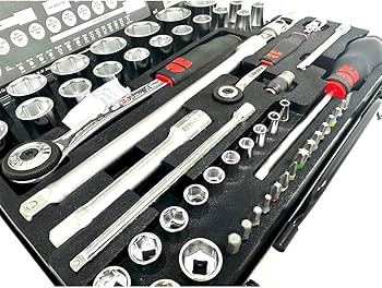 Wurth 9651756 Chiavi a bussola 1/4+1/2 Würth Zebra, assortite