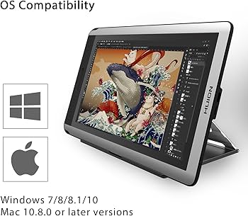 Huion Kamvas GT-156HD V2 Drawing Tablet Monitor 15.6 inches HD IPS