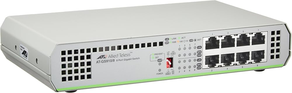 Amazon | AT-GS910/8 レイヤー2スイッチ | Allied Telesis | 無線