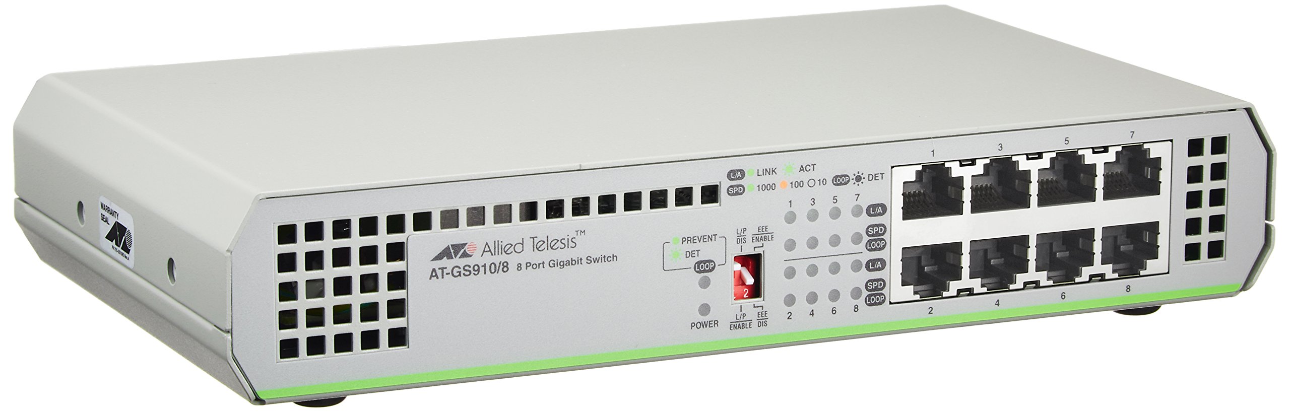 Amazon | AT-GS910/8 レイヤー2スイッチ | Allied Telesis | 無線