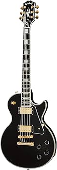 Amazon | Epiphone Les Paul Custom Ebony エレキギター エピフォン