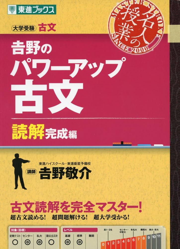 吉野のパワーアップ古文 読解完成編 (東進ブックス 大学受験 名人の