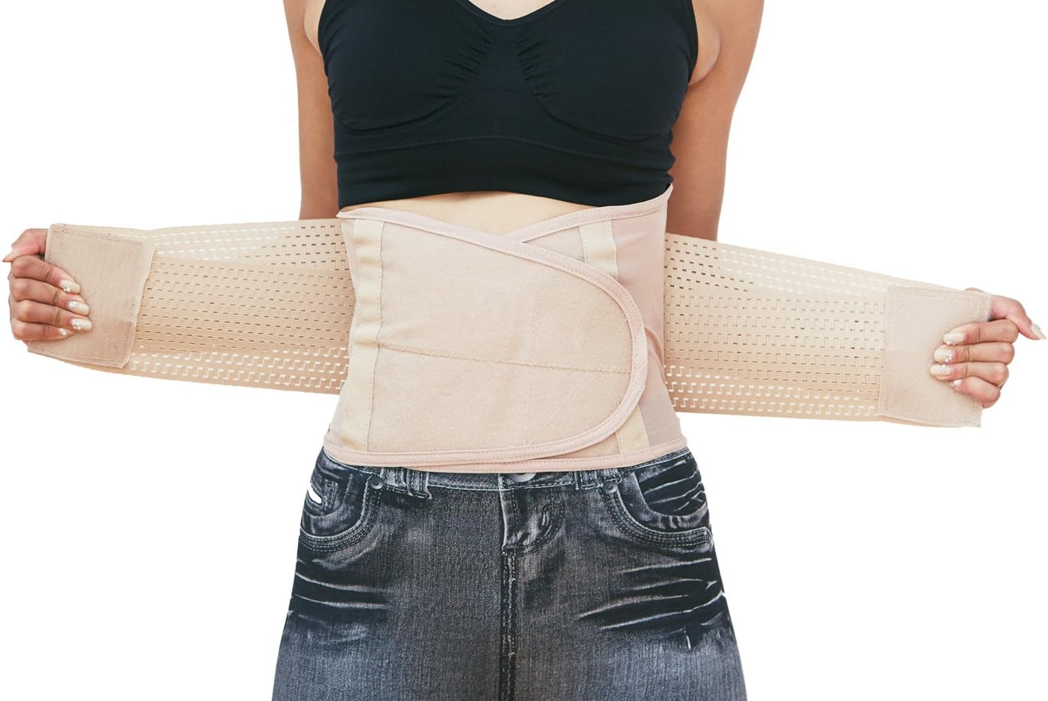 Amazon | [ジニエ] スリムベルト 2色2枚セット(L-LL) | コルセット