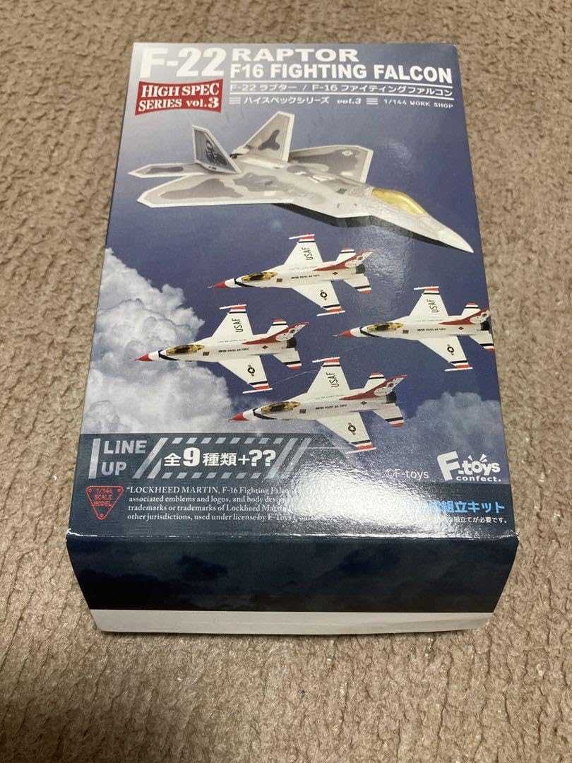 Amazon.co.jp: エフトイズ 1 144 F-22シークレット アメリカ空軍第49