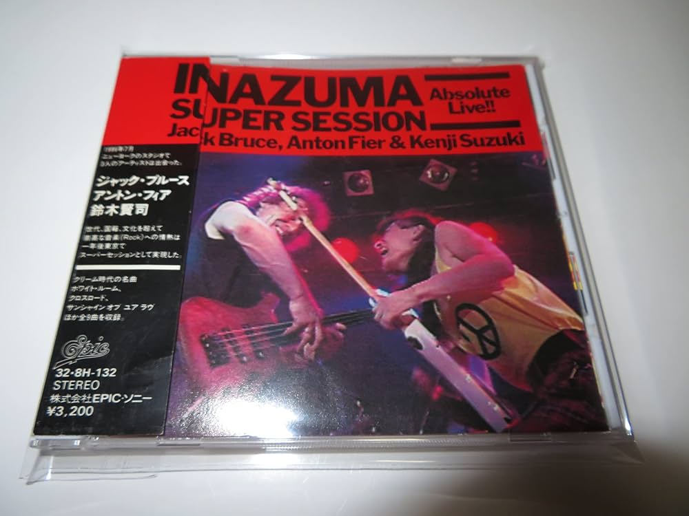 Amazon.co.jp: INAZUMA SUPER SESSION “Absolute Live!!”Jack Bruce