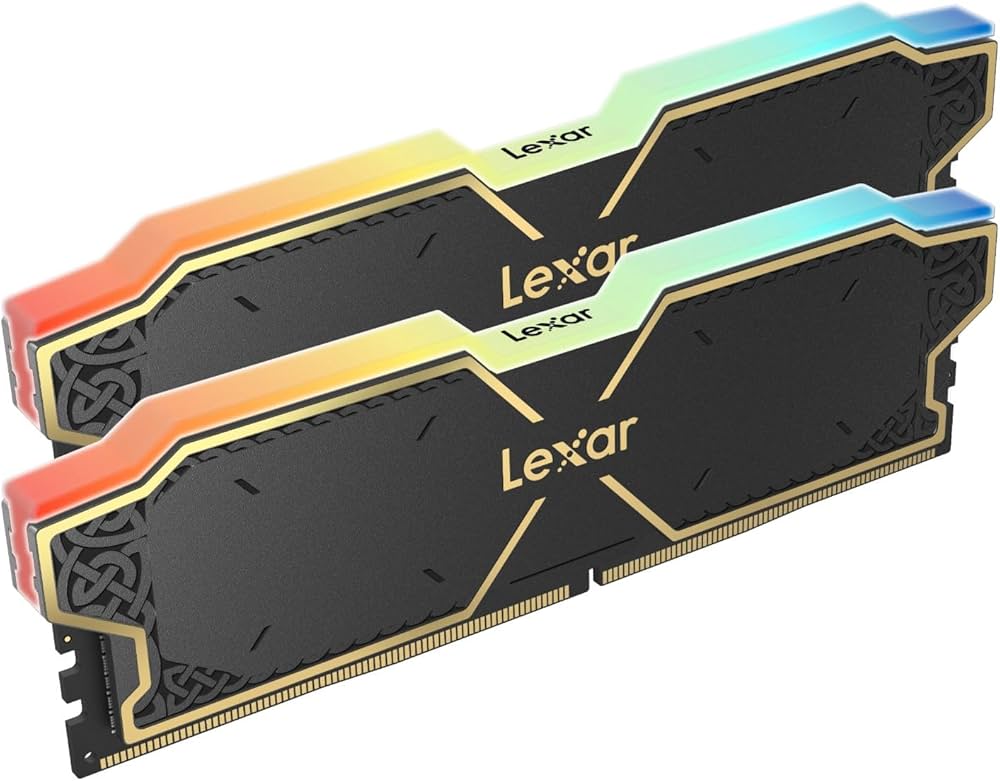 Lexar THOR RGB DDR5 RAM 32GB Kit (2x16GB) 6000 MHz, DRAM 288-Pin