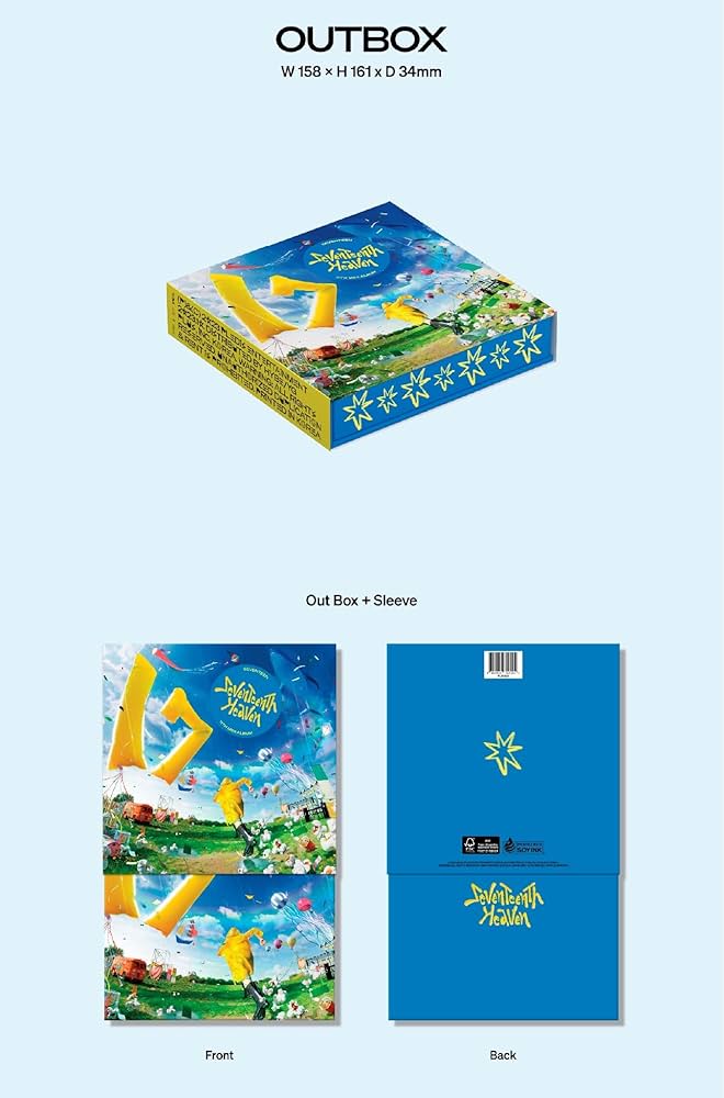 Amazon.co.jp: SEVENTEEN 11th Mini 'SEVENTEENTH HEAVEN Carat Ver