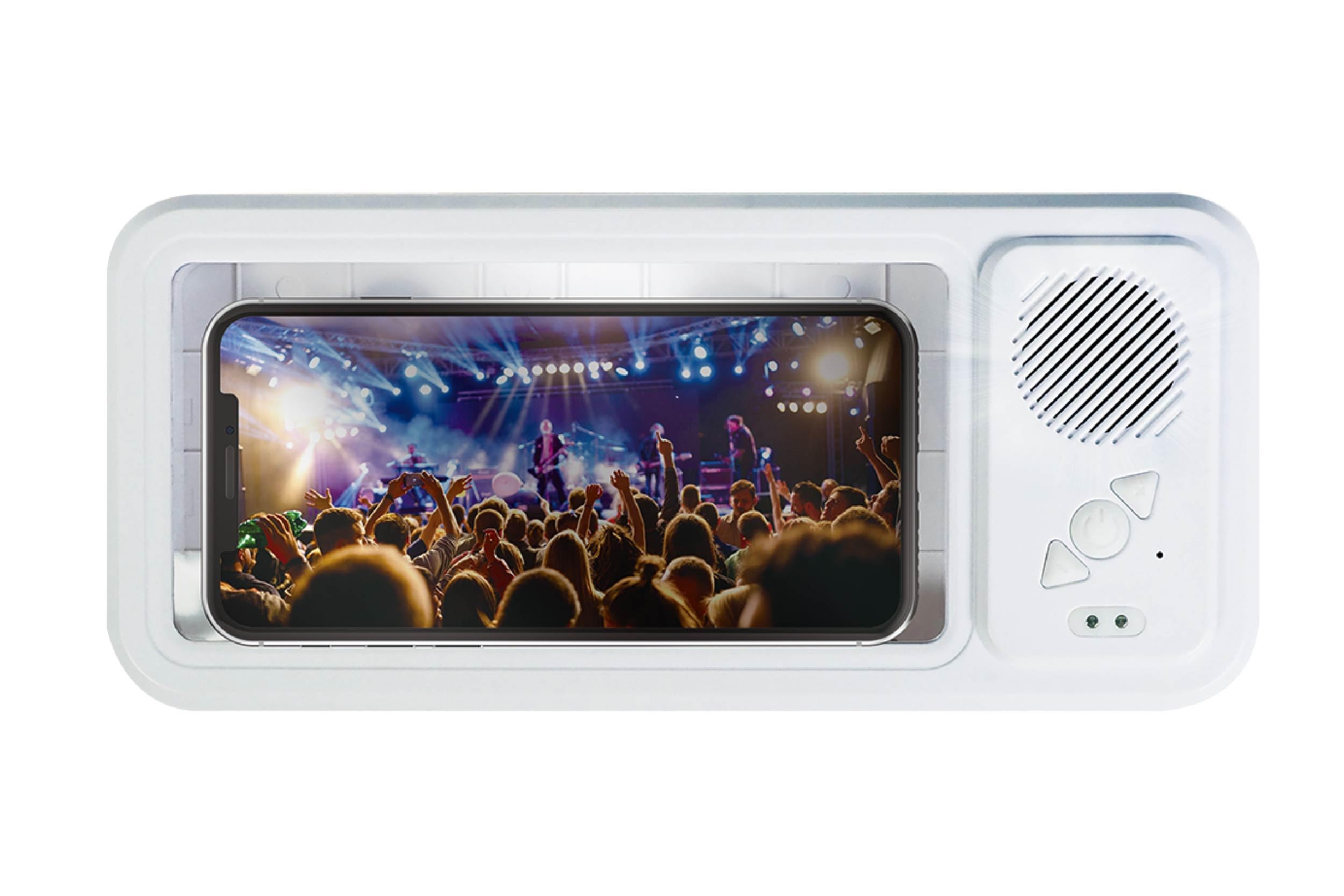 Amazon.co.jp: HAC ワイヤレススピーカー防滴スマホケース スタンド