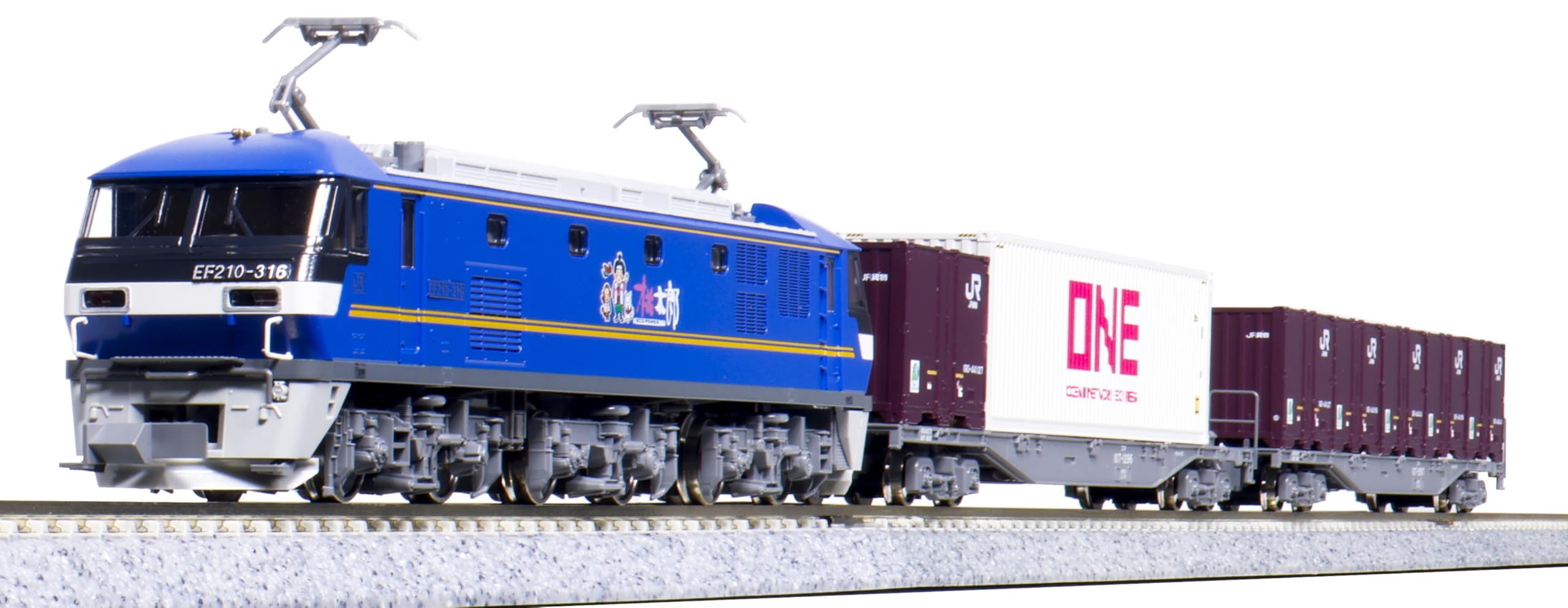 Amazon | カトー (KATO) EF210コンテナ列車 3両セット 鉄道模型 電気