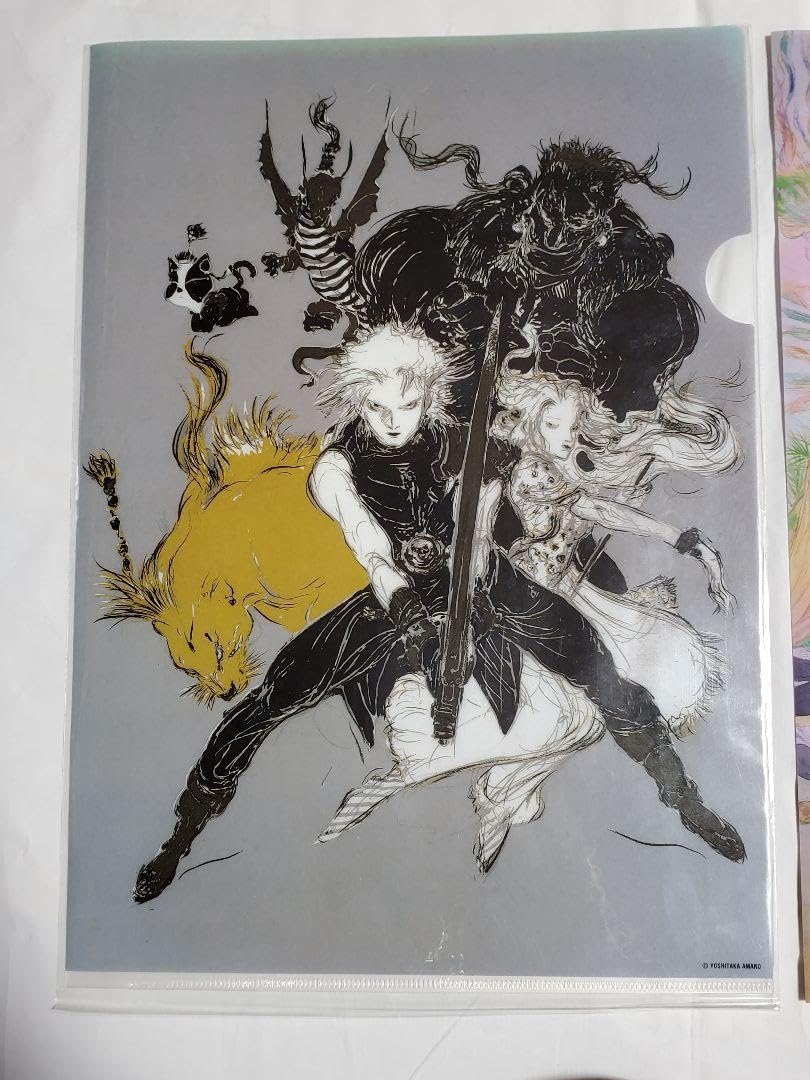 Amazon.co.jp: ファンタジーアート展 天野喜孝 A4クリアファイル