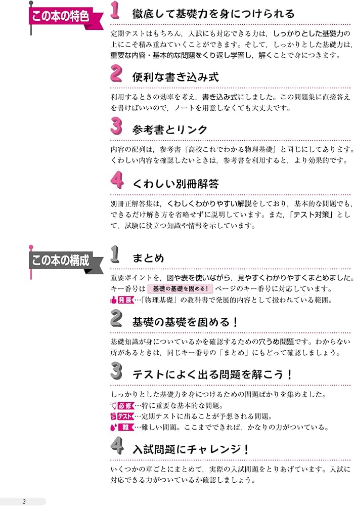 Amazon.co.jp: 高校これでわかる基礎問題集 物理基礎 (シグマベスト
