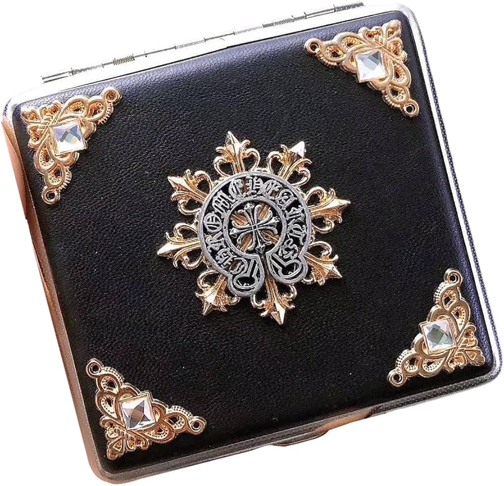 Amazon | クロムハーツ タバコケース シガレットケース 20本収納 55mm