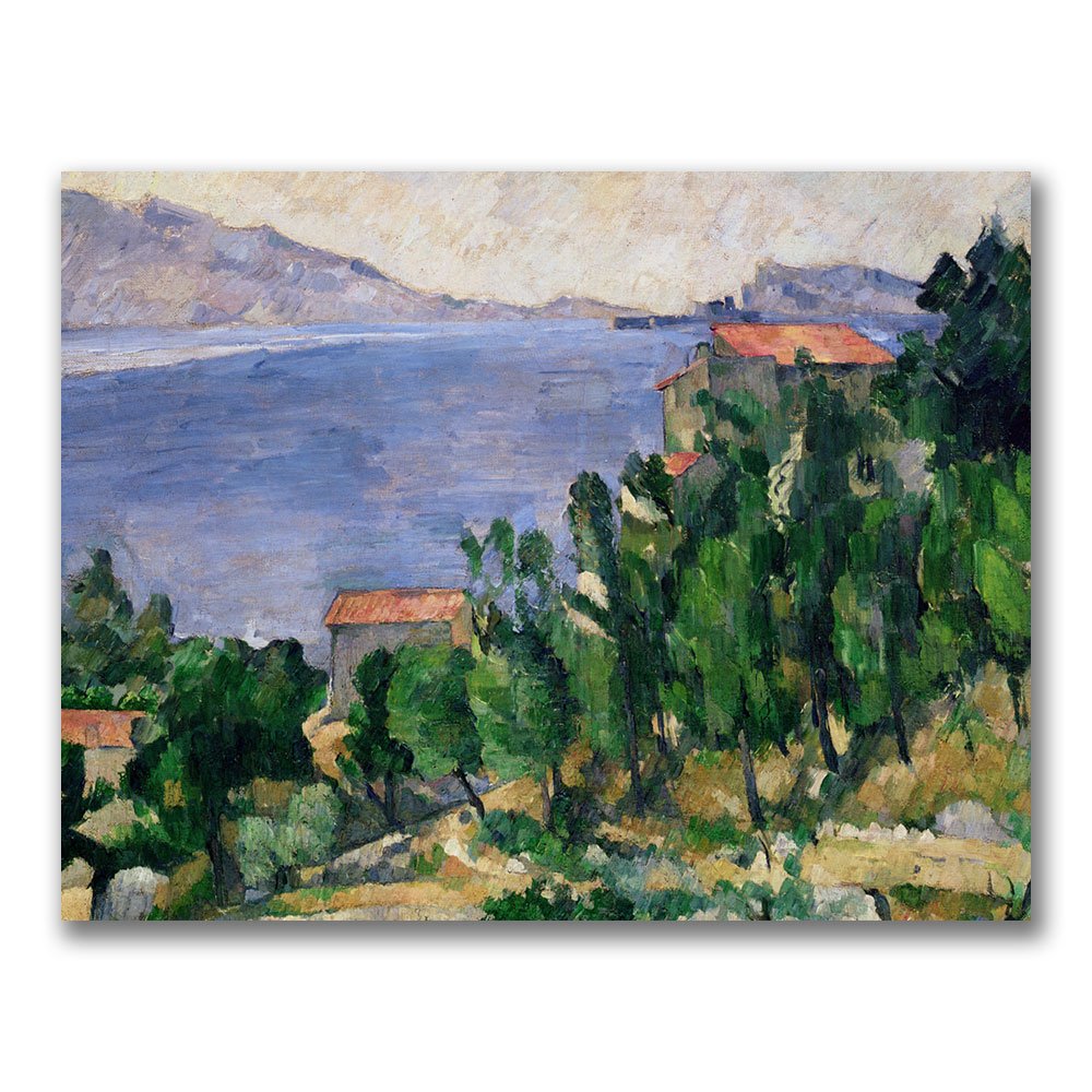 Amazon｜Paul Cezanne マウントの商標アート景色 Marseilleveyre
