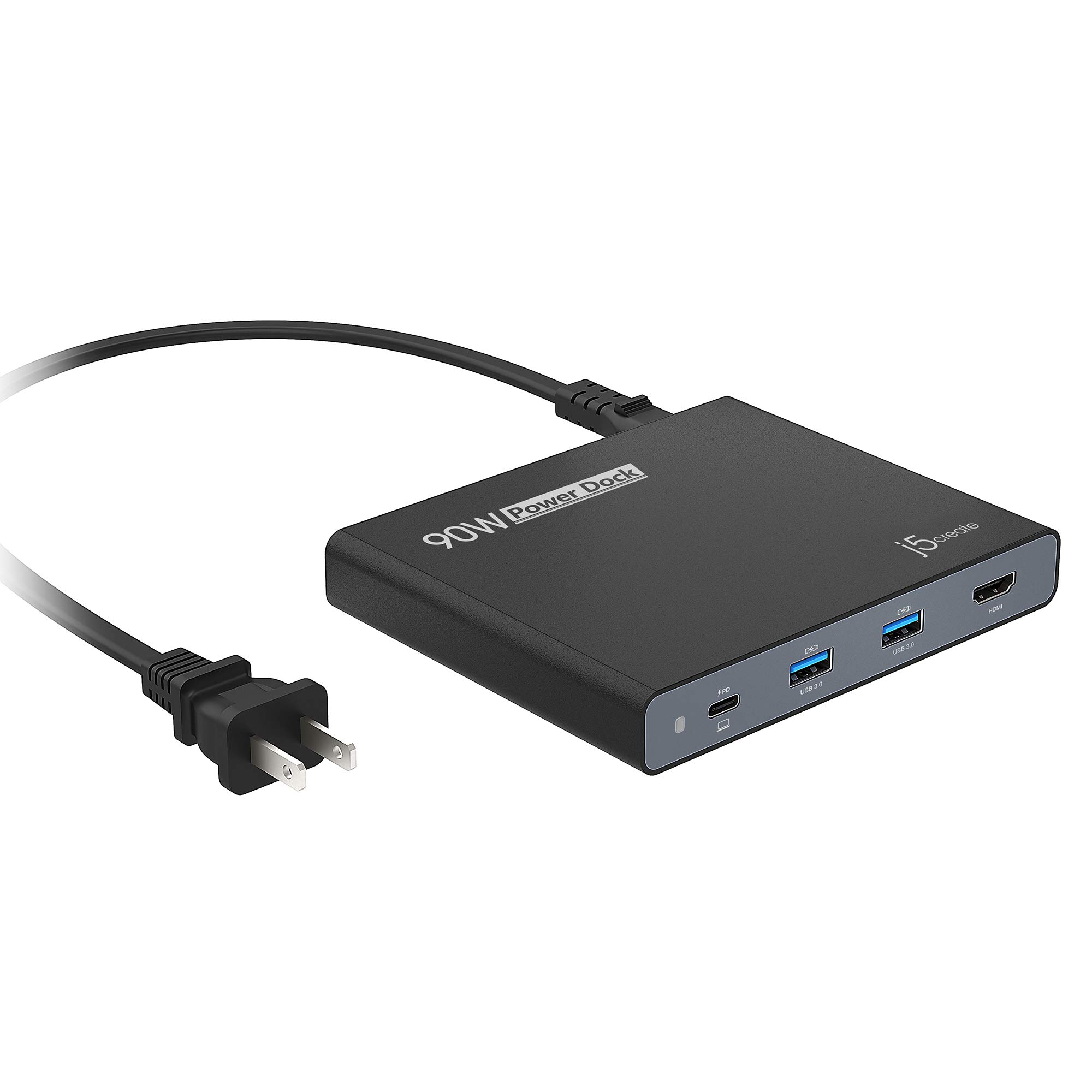 Amazon.com: j5create USB-C Travel Hub with PD 65W Power Supply