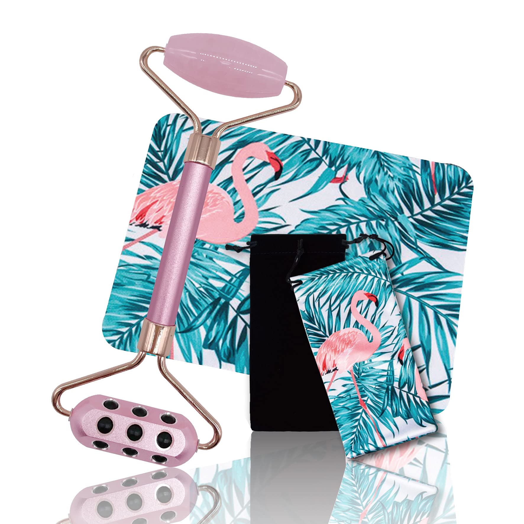 Amazon | ローズクォーツ 防水 六角形 美顔ローラー 【Tochno（トチノ