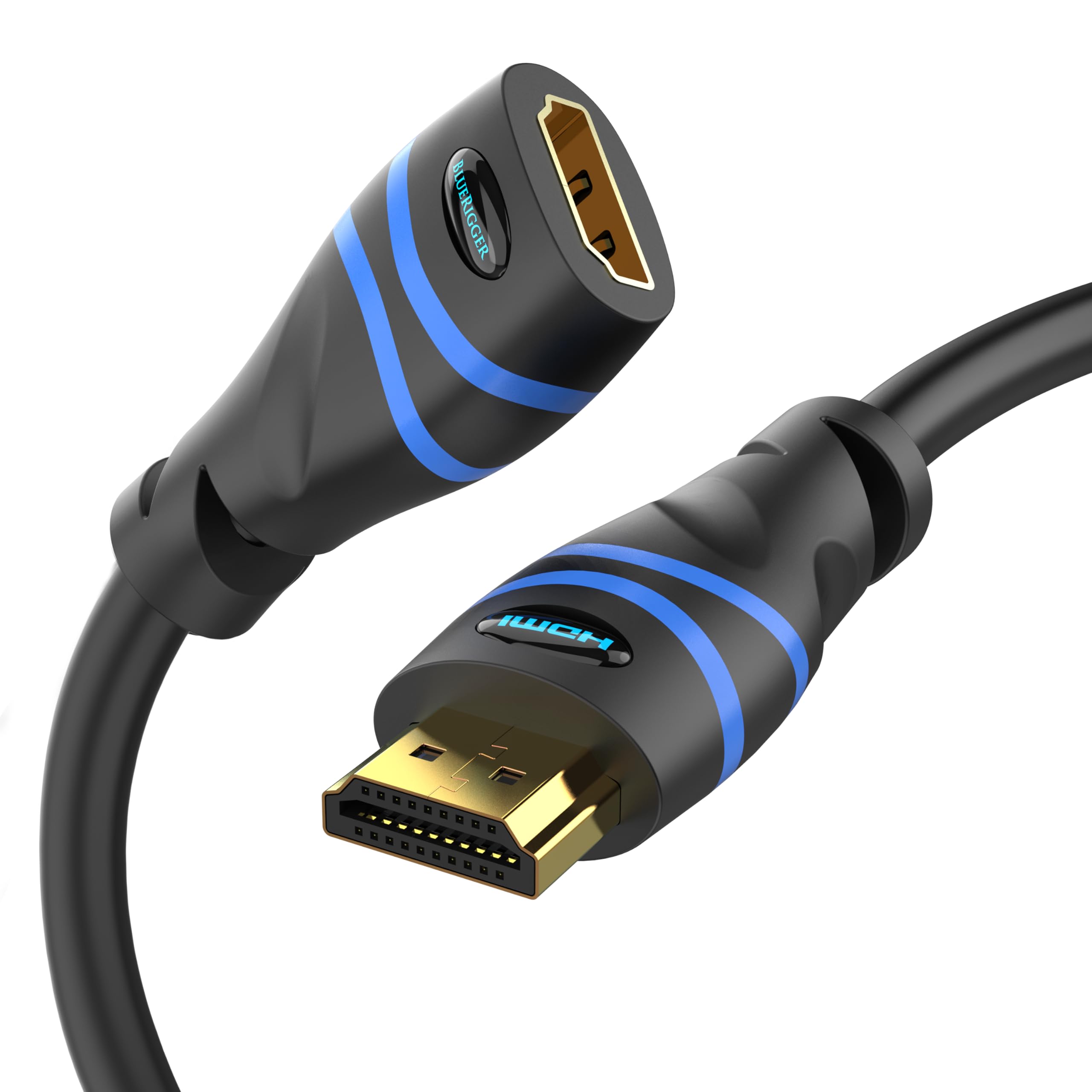Amazon.com: BlueRigger 4K HDMI Extension Cable - 15FT (4K 60Hz