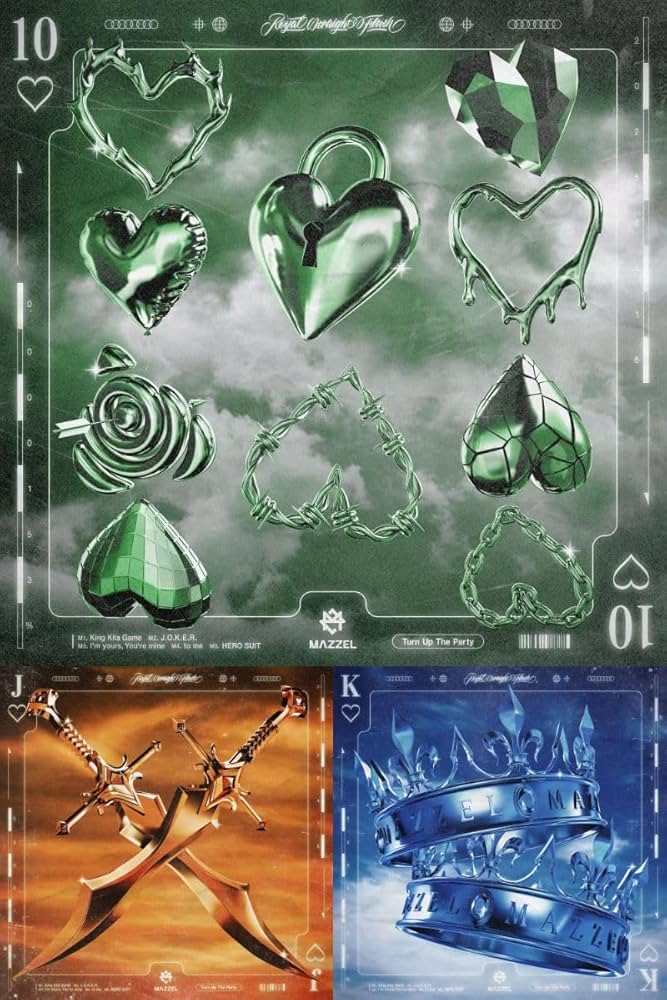 Amazon.co.jp: 【限定特典付き3形態セット】 MAZZEL Royal Straight