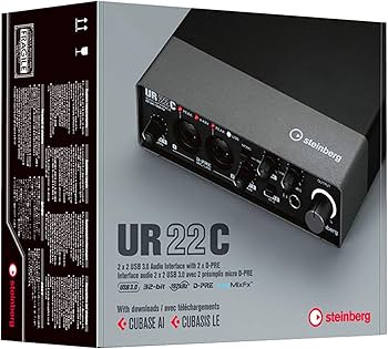 Amazon.com: Steinberg UR22C USB 3.0 Audio Interface : Musical