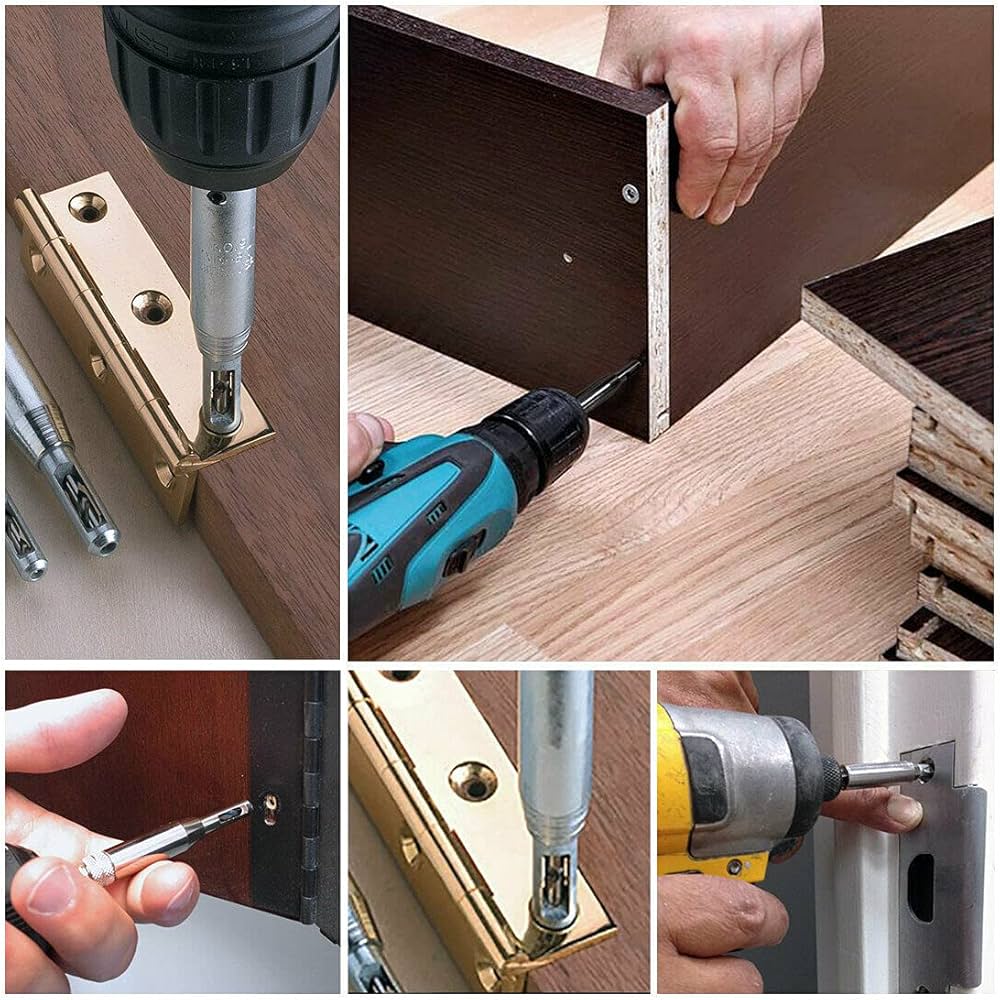 Amazon | Wolfride センタードリルビットセット ヒンジセンター出し用