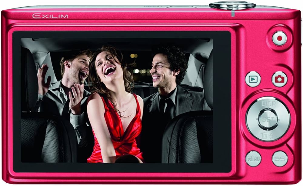 Amazon | CASIO デジタルカメラ EXILIM (エクシリム) ZOOM Z200 レッド