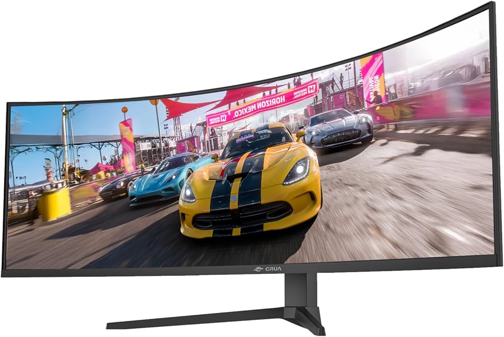 Amazon.co.jp: CRUA ゲーミングモニター 49インチ ウルトラワイド PC