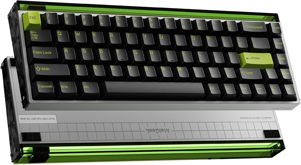 Amazon | MelGeek MADE68 Ultra 有線キーボード、US英語配列、ホール